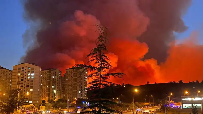Bursa’daki Yangınlar: Şehri Tehdit Eden Korkutucu Durum