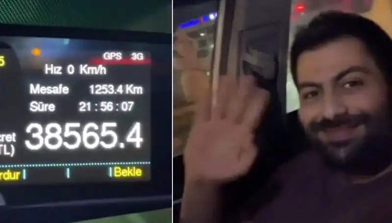 Taksimetre 22 Saat Açık Kaldı! Bu Yolculuk Herkesi Şaşırttı