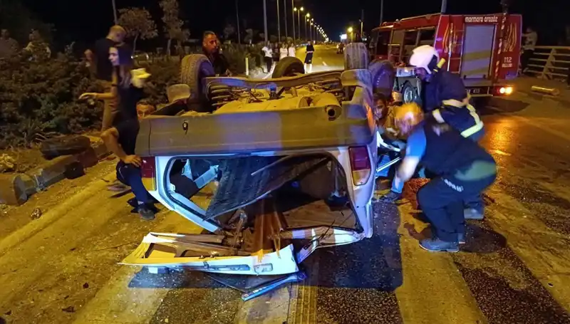 Kavşakta Meydana Gelen Feci Kaza: 7 Yaralıdan İkisi Ağır Yaralı!