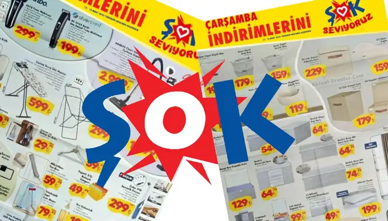 Yeni Mop Çeşitleri ve Elektrikli Süpürgeler ile 12 Mart Şok Aktüel Kataloğu Yayınlandı