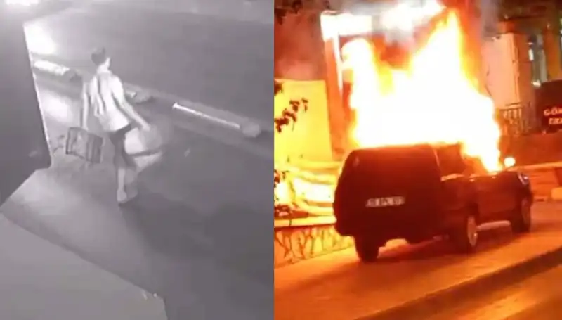 Boşanmak Üzere Olan Eşinin Aracını Yakması Olayında Şok Gelişmeler!