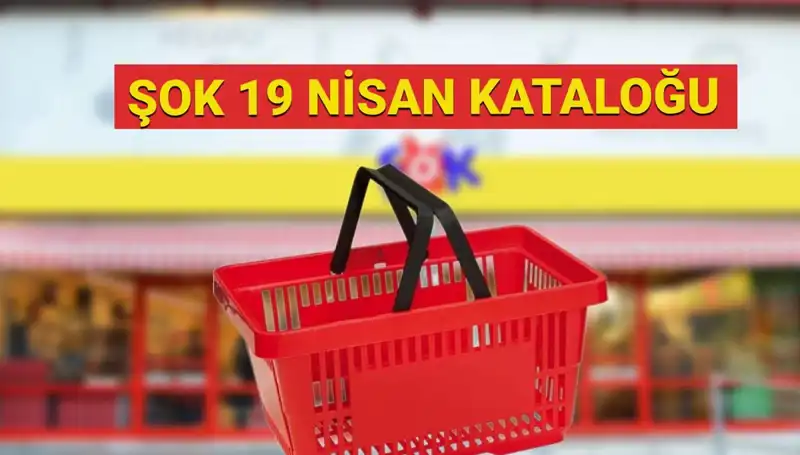 ŞOK Marketlerde 19-23 Nisan Aktüel Ürün Kataloğu Açıklandı!
