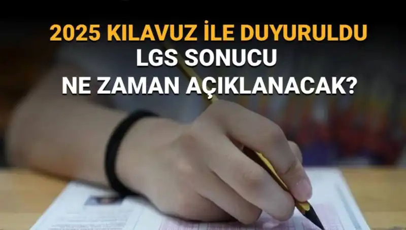 LGS 2025 Sonuçları İçin Heyecan Dorukta! MEB Tarih Verdi
