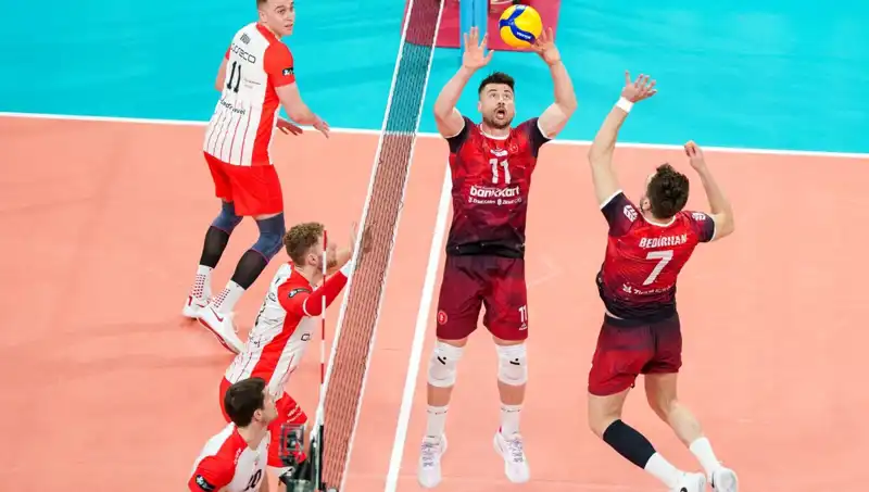 CEV Kupası Finalinde Ziraat Bankkart Voleybol Takımı Zafer İçin Sahada