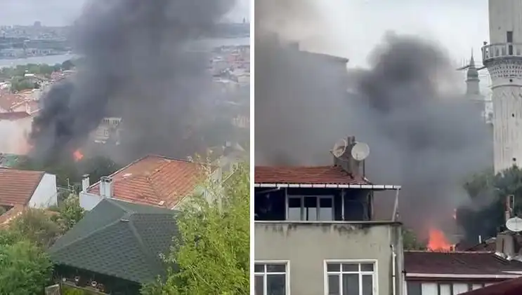 İstanbul'da Gecekondu Yangını: Mahallede Panik ve Hızla Yayılan Alevler