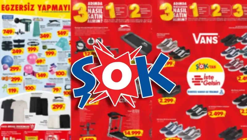 ŞOK Market'te Aktüel Ürün Fırtınası: Masaj Tabancası, Koşu Bandı ve Daha Fazlası!