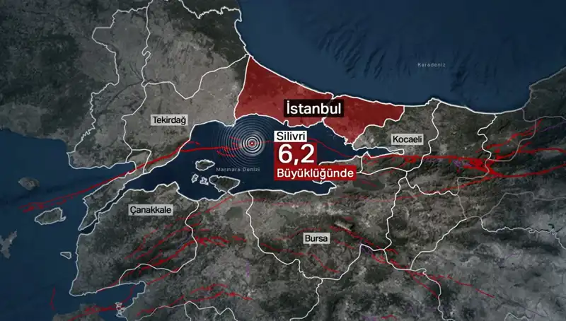 İstanbul'da Şok Edici Deprem: 6,2 Büyüklüğünde Sarsıntı Yaşandı!