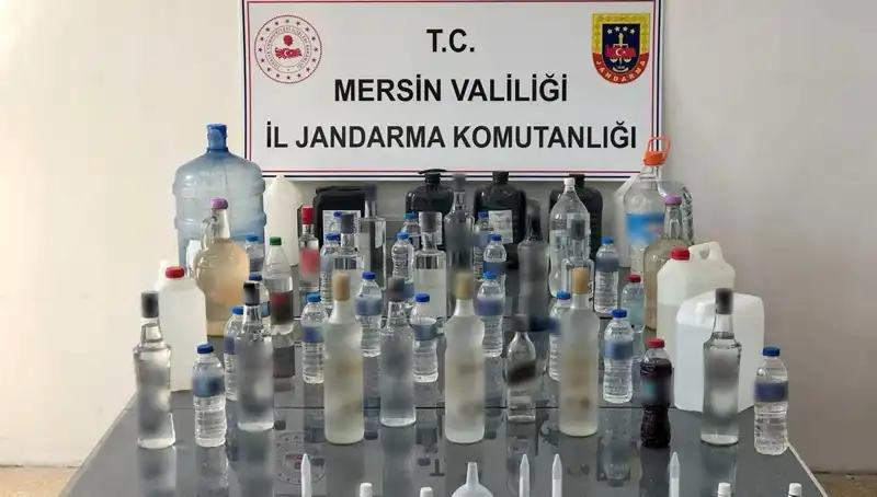 Sahte İçki Üreticilerine Şok Baskın: Yüzlerce Litre Ele Geçirildi
