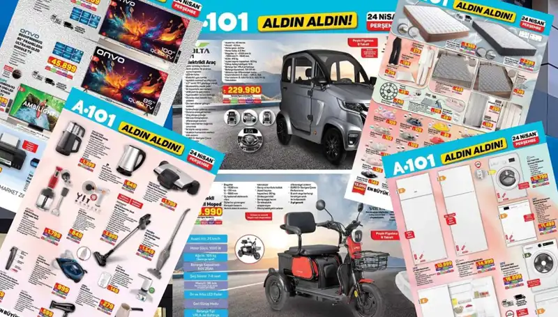A101'de Yeni Dönem Başlıyor: Perde, Halı ve Elektronik Mutfak Ürünleri!