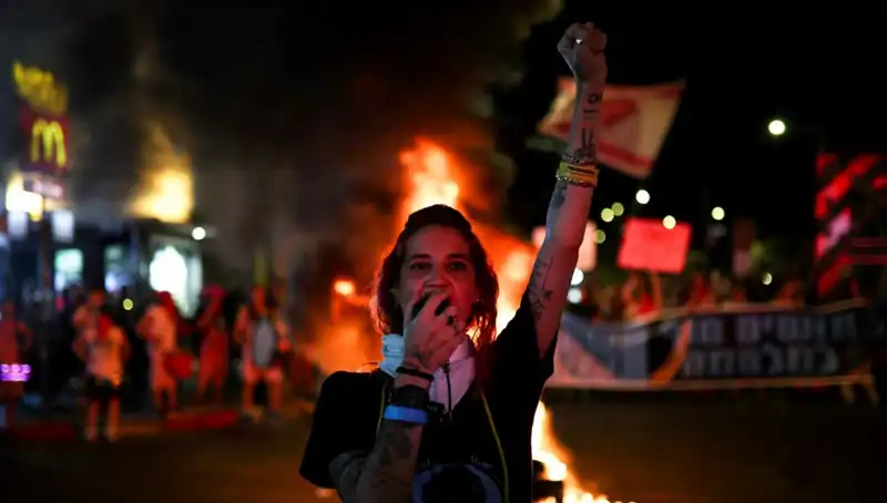 İsrail’de Büyüyen Protestolar: Gazze Savaşına Son Vermek İçin Sokaklara Dökülenler