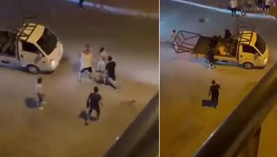 Bursa'da Taciz Şüphelisi Sokakta Gözaltına Alındı, Halkın Öfkesi Patladı!