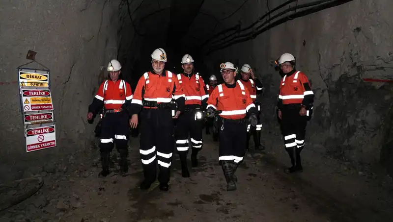 Altın Madeninde Gözler Bakan Işıkhan’ın Ziyaretinde Toplandı