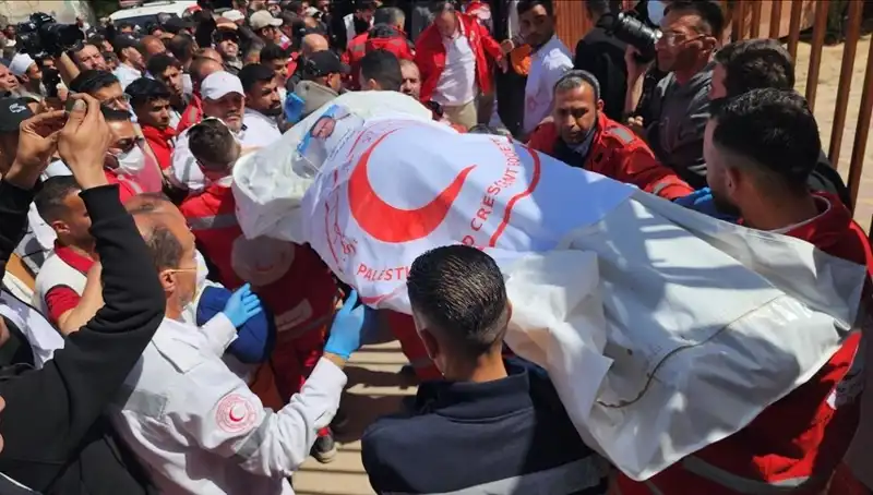 Gazze'deki Katliamın Otopsi Raporu: Sağlıkçılar Başından Vurulmuş!